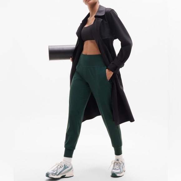 Athleta Salutation Joggers, Pine - Picture 2 of 7